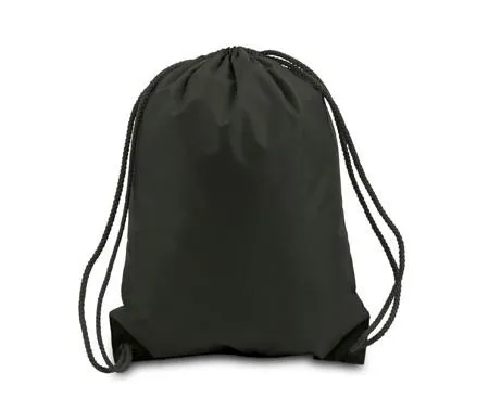 216 ct Drawstring Backpacks Sport Cinch Bags - MEDIUM - By Case