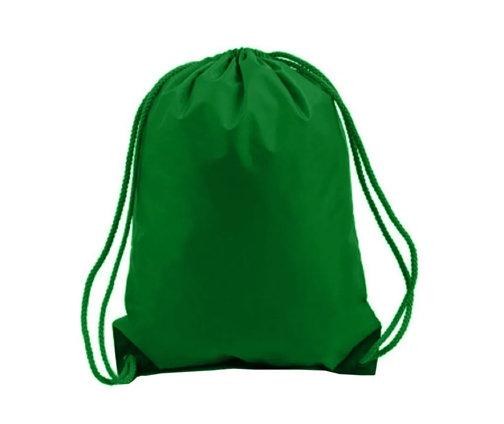 216 ct Drawstring Backpacks Sport Cinch Bags - MEDIUM - By Case