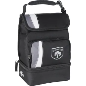 Arctic Zone Black Dual Compartment Lunch Cooler