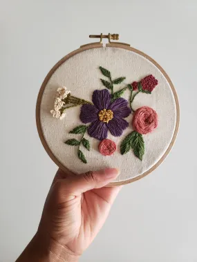 Blooming Garden PDF Embroidery Pattern