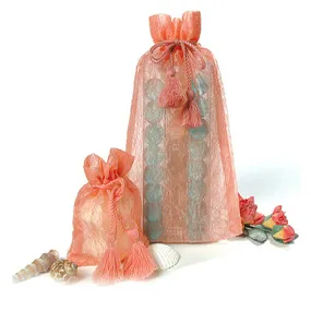 Crinkled Organza Pouch