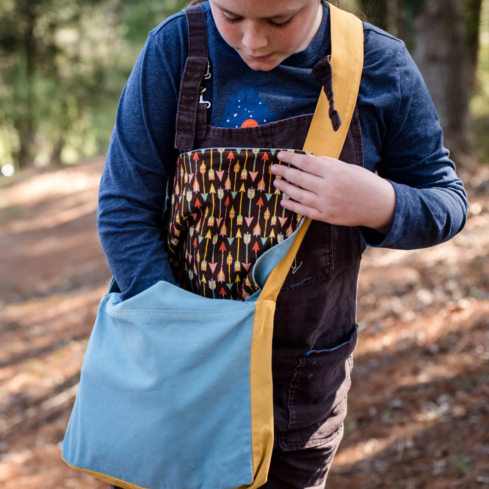 Foraging Satchel ~ Digital Pattern   Video Class