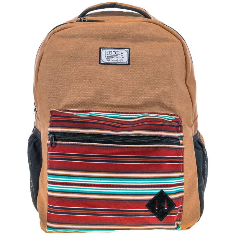 Hooey "Recess" Tan & Serape With Black Backpack BP051TNSP