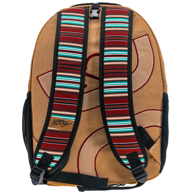 Hooey "Recess" Tan & Serape With Black Backpack BP051TNSP