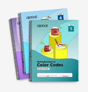 Intro to Color Codes <br> Curriculum: Student Portfolios (12 Pack)