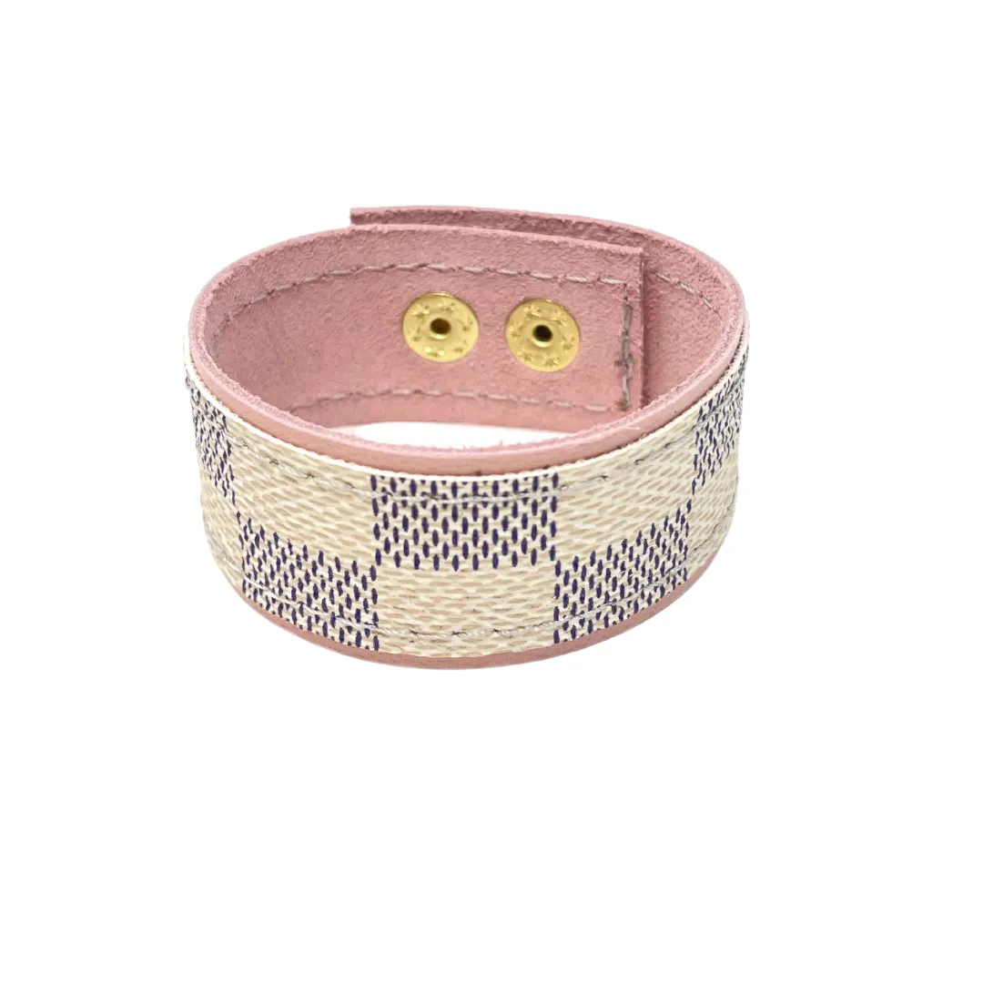 Louis Vuitton Luxury Repurposed Cuff Bracelet