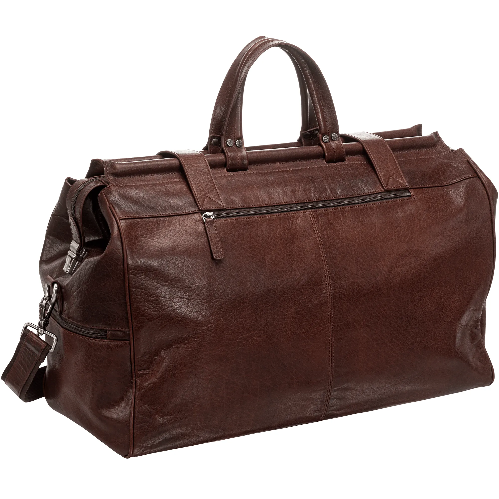 Mancini Buffalo Dowel Rod Carry-on Duffle Bag