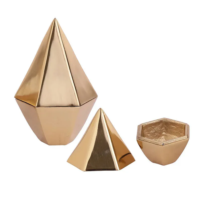 Sam Nickel Boxes | Set of 2