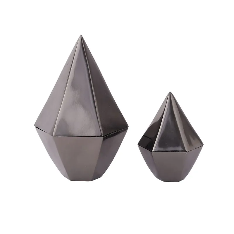 Sam Nickel Boxes | Set of 2