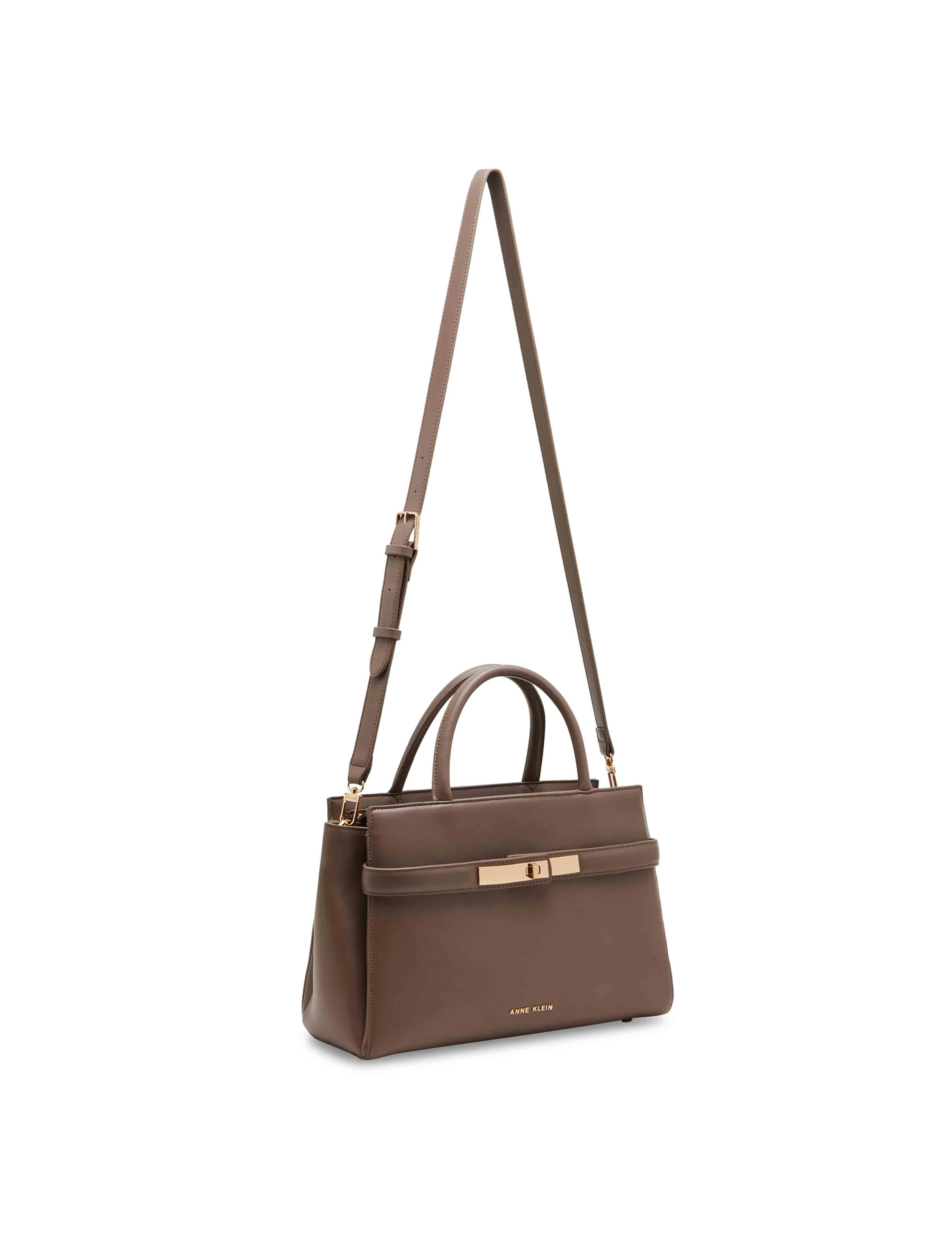 Triple Satchel W/Detachable Strap